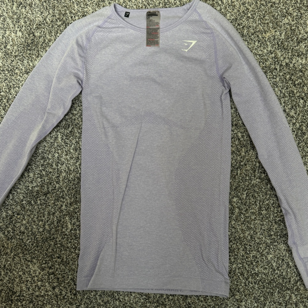 Gymshark Purple Long Sleeve Top